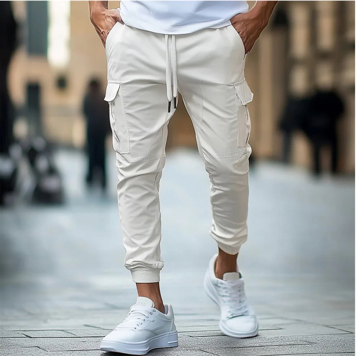 Men's Everyday Cargo Pants With Multiple Pockets
