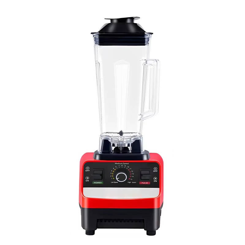 High Power Blender with Six Stainless Steel Blades and Nine Speed Settings