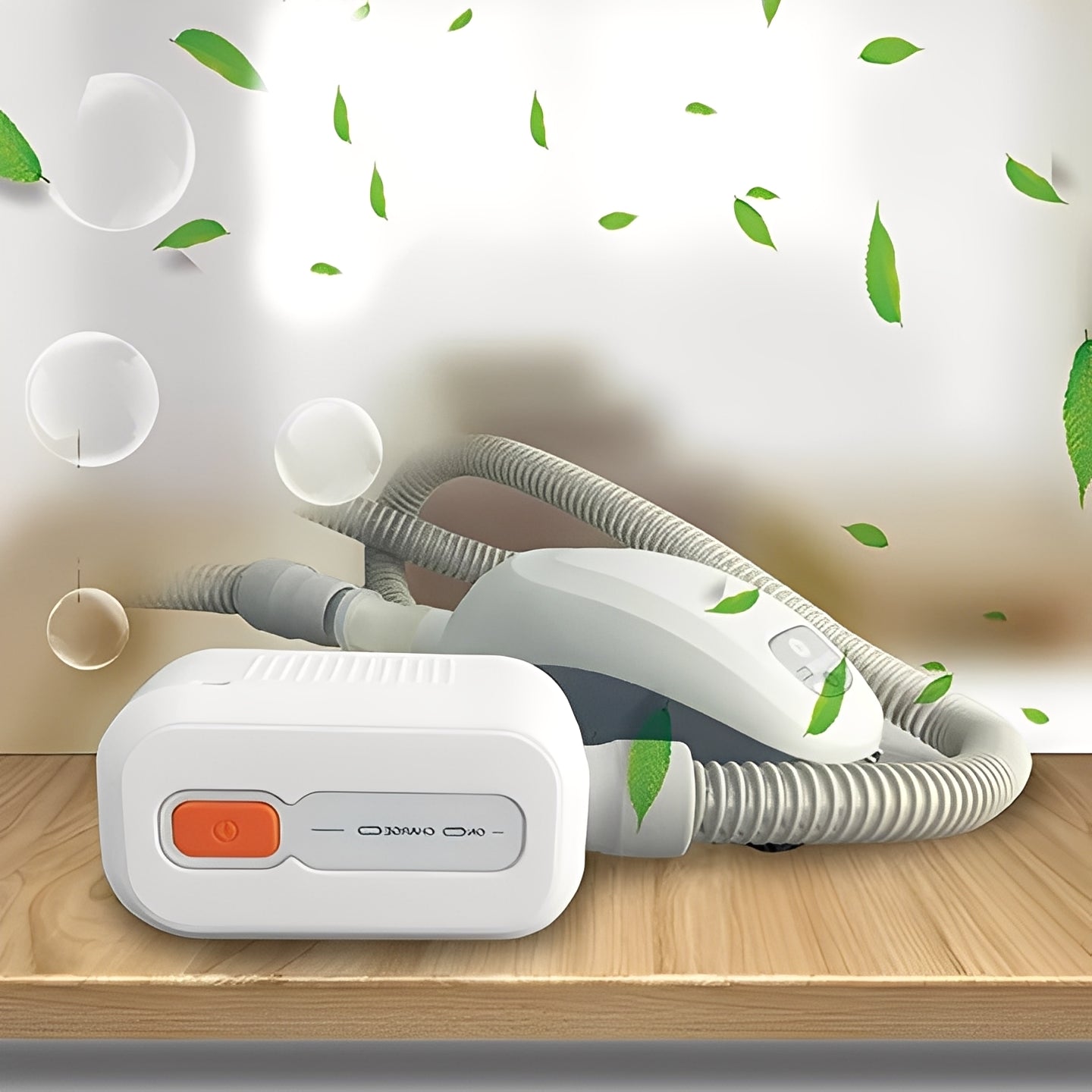 Ozone Sleep Equipment Cleaner with Automatic 30-Minute Cycle and Rechargeable Battery