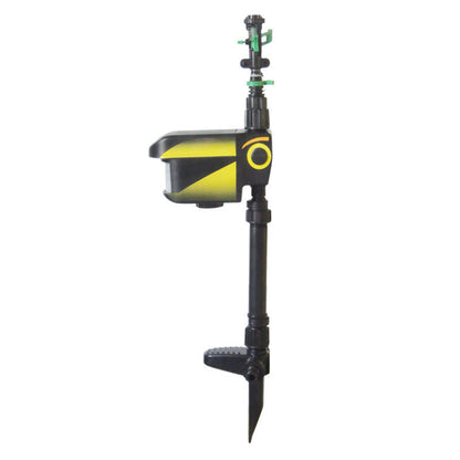 Solar Motion Activated Garden Sprinkler with 300 Degree Detection and Adjustable Sensitivity