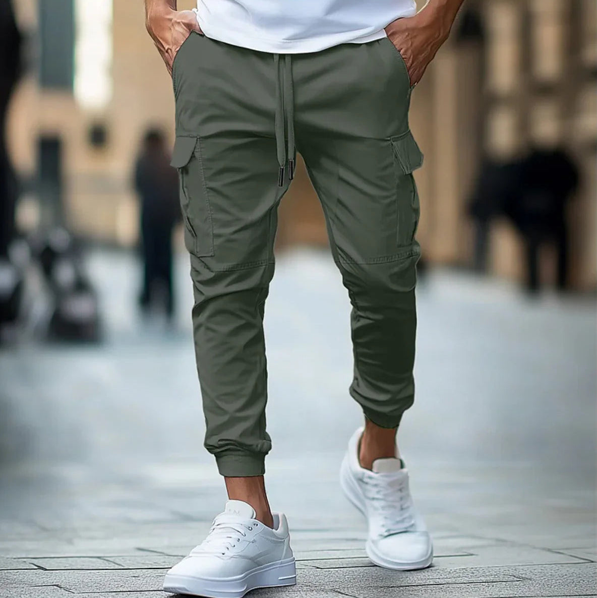 Men's Everyday Cargo Pants With Multiple Pockets