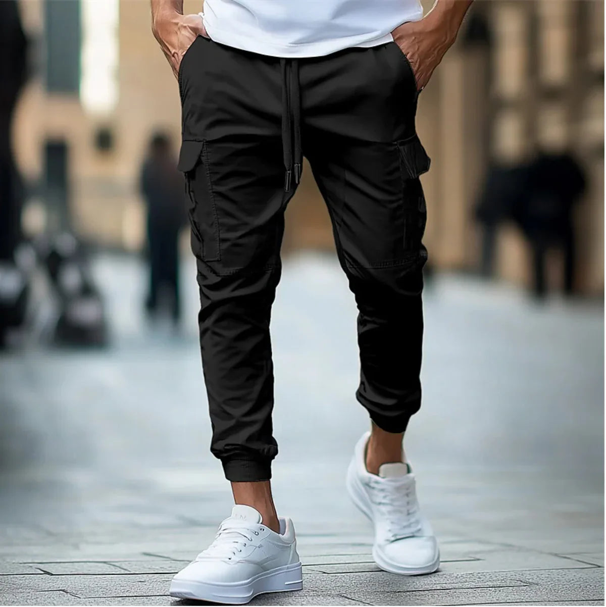 Men's Everyday Cargo Pants With Multiple Pockets