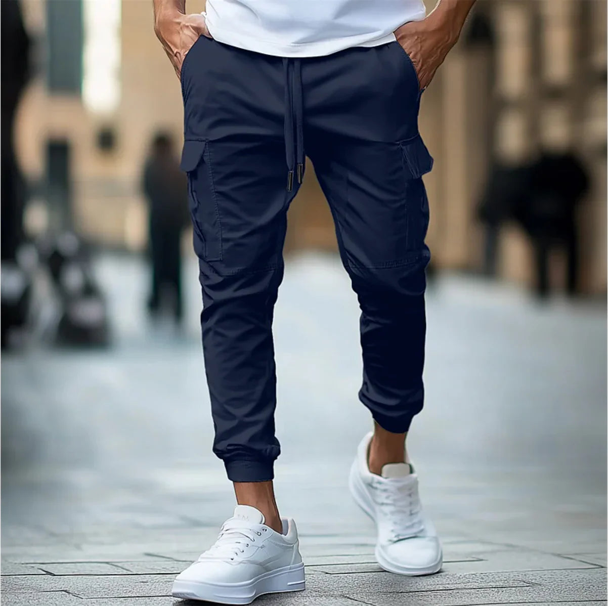 Men's Everyday Cargo Pants With Multiple Pockets
