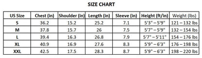 Men's Compression Shirt with Moisture Wicking and Four Way Stretch