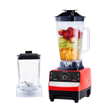 High Power Blender with Six Stainless Steel Blades and Nine Speed Settings
