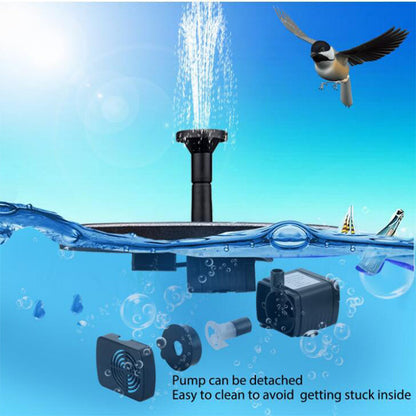 Solar Floating Fountain Pump with Spray Nozzles