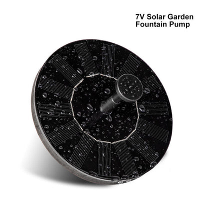 Solar Floating Fountain Pump with Spray Nozzles