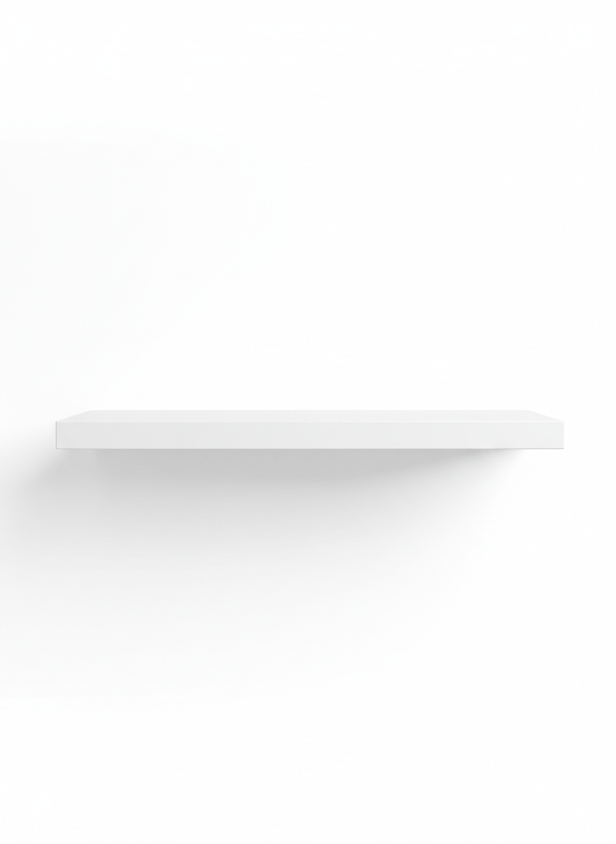 Floating Edge Wall Shelf