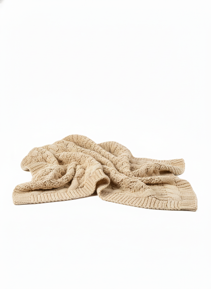 Woven Textured Throw Blanket