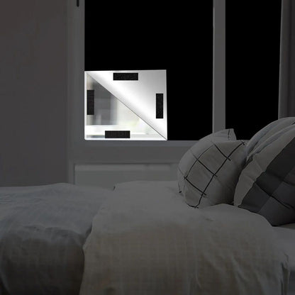 Static Cling Blackout Window Film with Heat Reflection and Noise Dampening, Trim-to-Fit Matte Black
