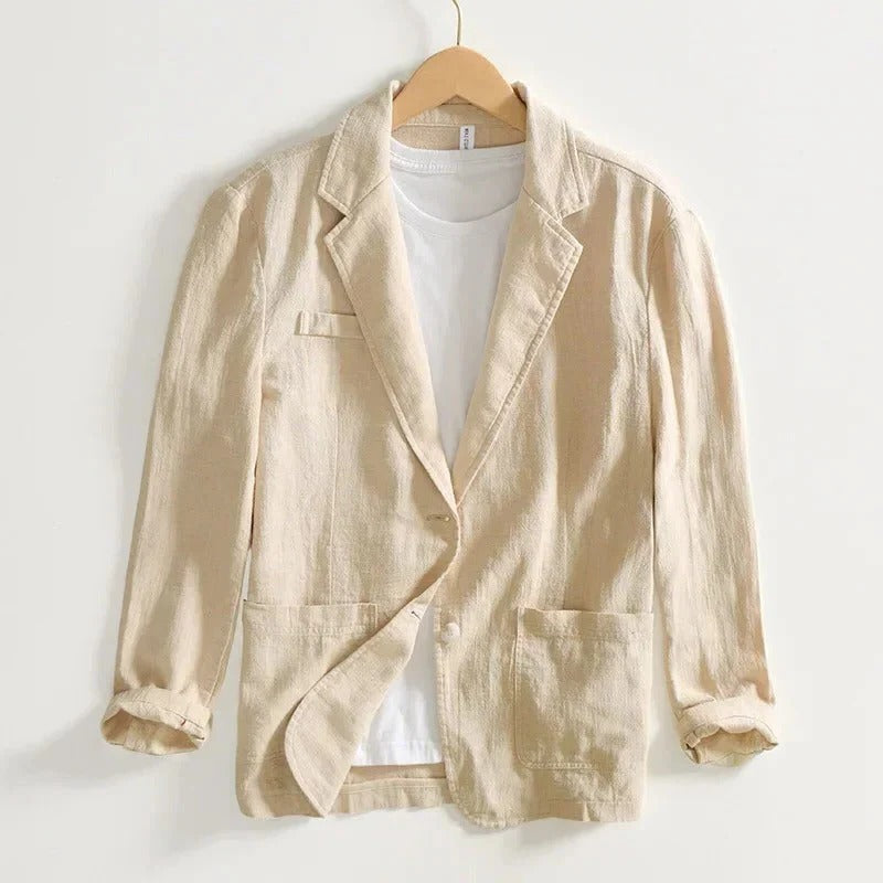 Relaxed Fit Single-Button Blazer for Casual and Office Outfits
