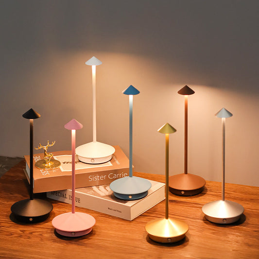 Rechargeable Table Lamp with Touch Dimming Design