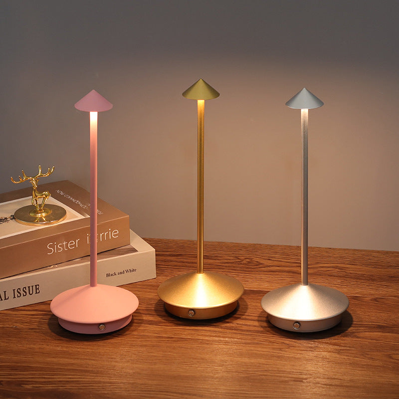 Rechargeable Table Lamp with Touch Dimming Design