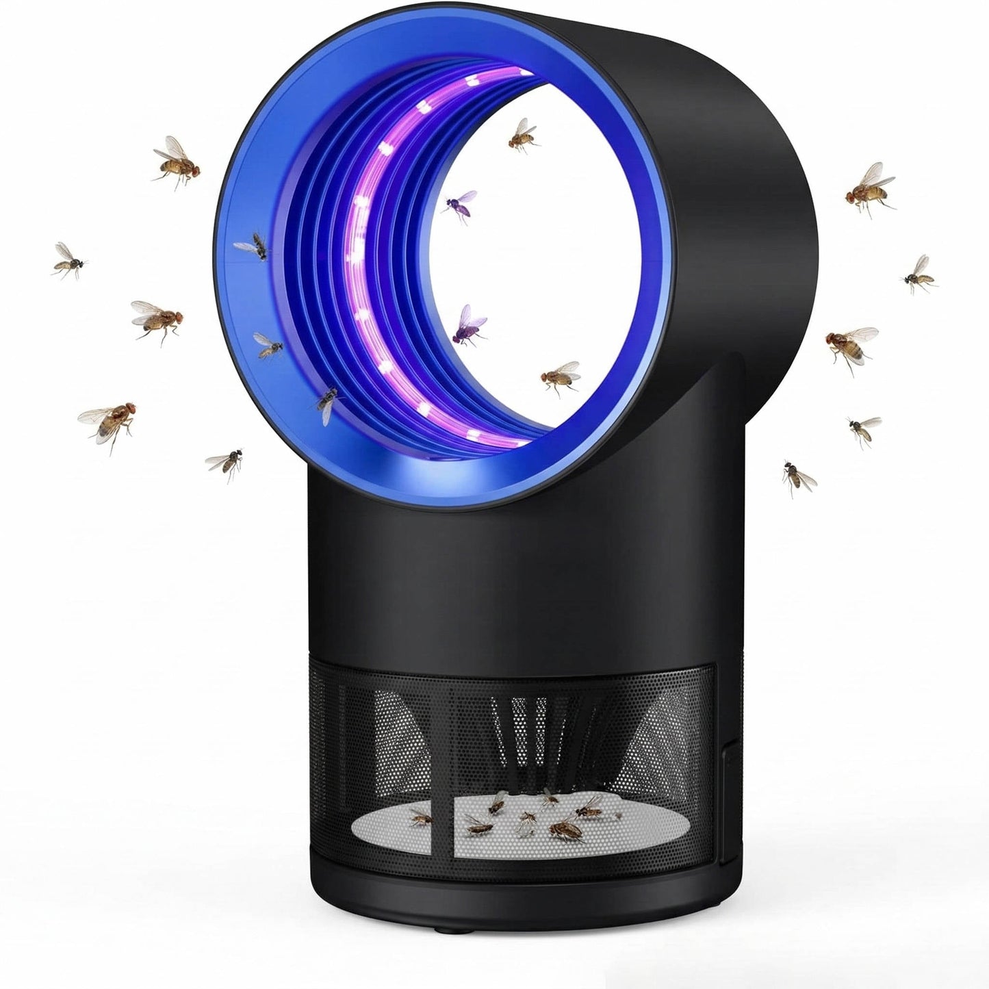 Multi-Mode UV Flying Insect Catcher with Intelligent Suction Fan