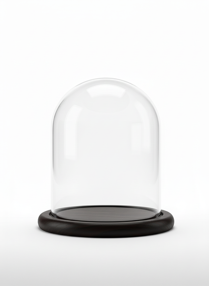 Glass Display Cloche with Base