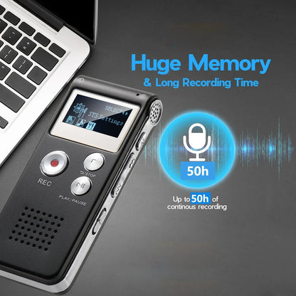 Pocket Sized Voice Activated Recorder with WAV Format and Balanced Audio Output