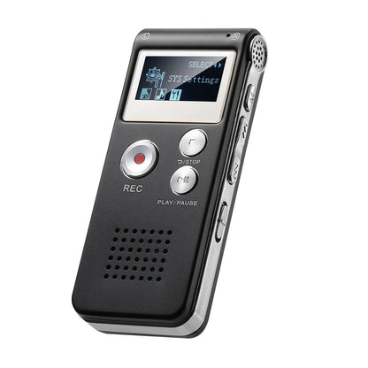 Pocket Sized Voice Activated Recorder with WAV Format and Balanced Audio Output