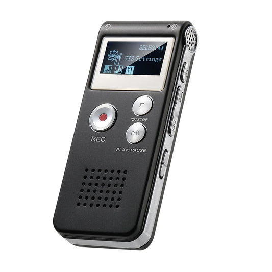 Pocket Sized Voice Activated Recorder with WAV Format and Balanced Audio Output