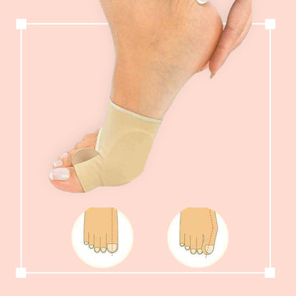 Bunion Corrector Sleeve with Cushioned Toe Pad and Hypoallergenic Material