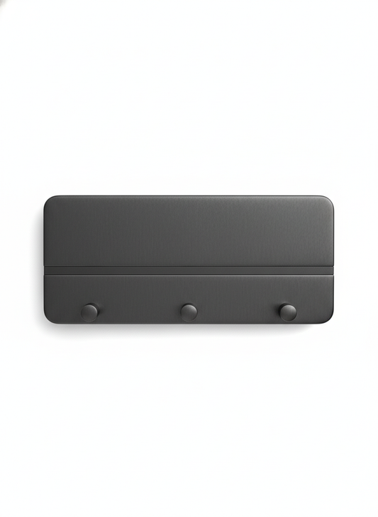 Magnetic Wall-Mounted Key Rack