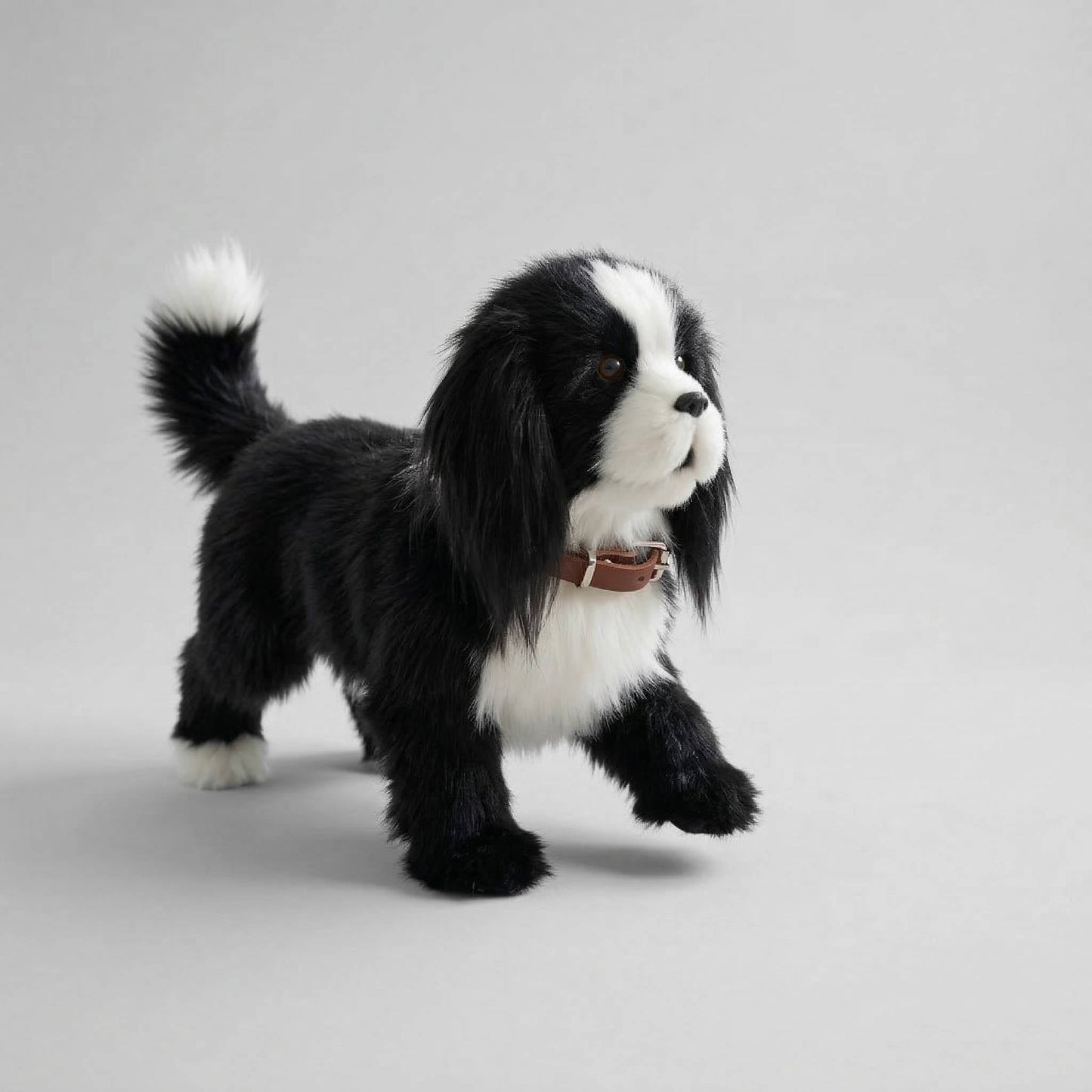 Interactive Robot Dog with Touch and Sound Sensors, Walking and Barking Action