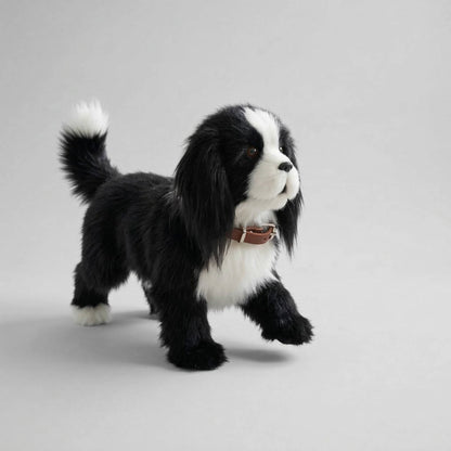 Interactive Robot Dog with Touch and Sound Sensors, Walking and Barking Action