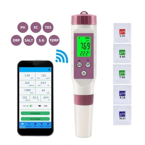 Premium Digital Water Quality Monitoring Device with Real-Time Smart App Integration