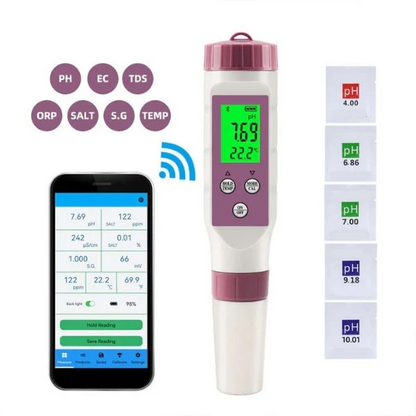 Premium Digital Water Quality Monitoring Device with Real-Time Smart App Integration