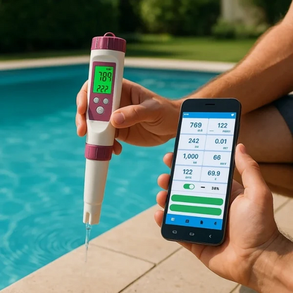 Premium Digital Water Quality Monitoring Device with Real-Time Smart App Integration