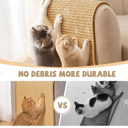 Sisal Cat Scratcher Board with Vertical and Horizontal Mounting