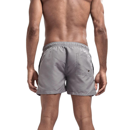 Men's Swimming Shorts with Mesh Liner and Three Pockets