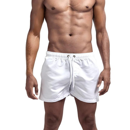 Men's Swimming Shorts with Mesh Liner and Three Pockets