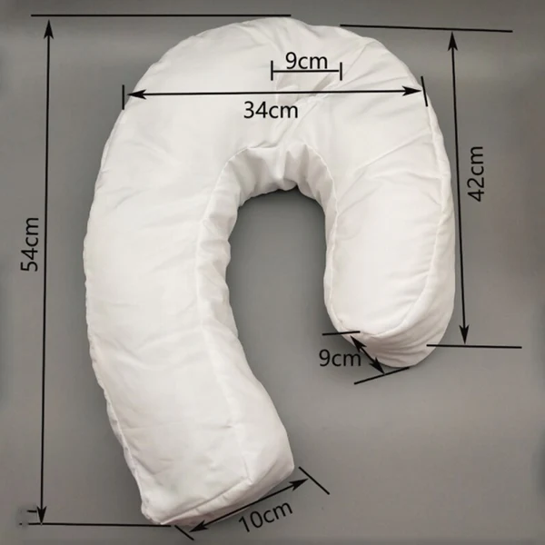 Memory Foam Pillow for Side Sleepers with Ear Cutout and Neck Support