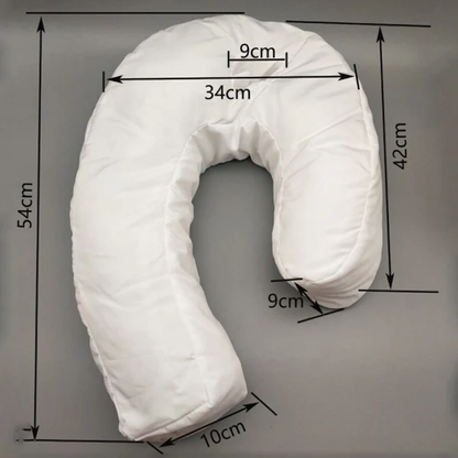 Memory Foam Pillow for Side Sleepers with Ear Cutout and Neck Support