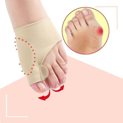 Bunion Corrector Sleeve with Cushioned Toe Pad and Hypoallergenic Material