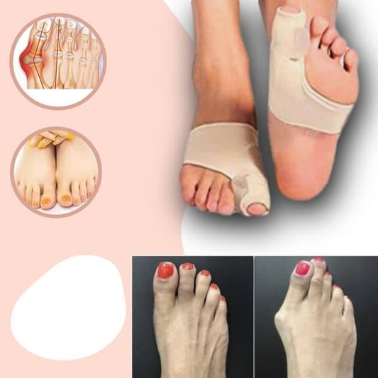 Bunion Corrector Sleeve with Cushioned Toe Pad and Hypoallergenic Material