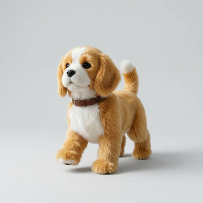 Interactive Robot Dog with Touch and Sound Sensors, Walking and Barking Action