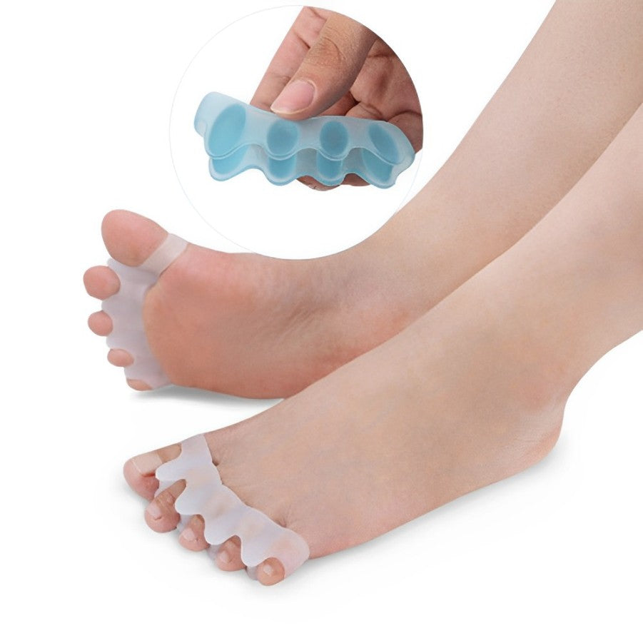 Silicone Toe Separator Splint with Arch Support and Gel Padding