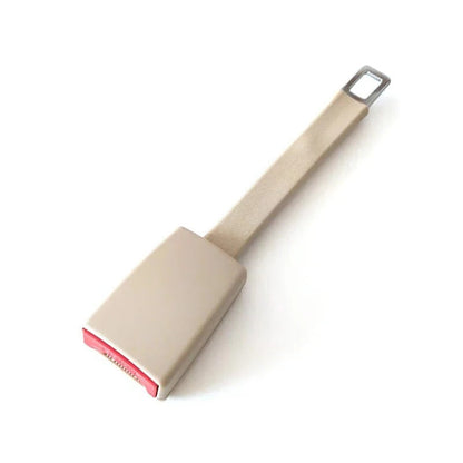 Seat Belt Extender with Rigid Cable and Upright Stem, 11 Inch Length