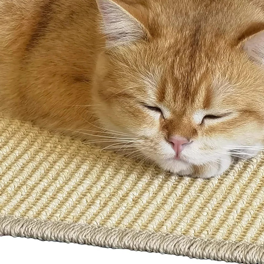 Sisal Cat Scratcher Board with Vertical and Horizontal Mounting