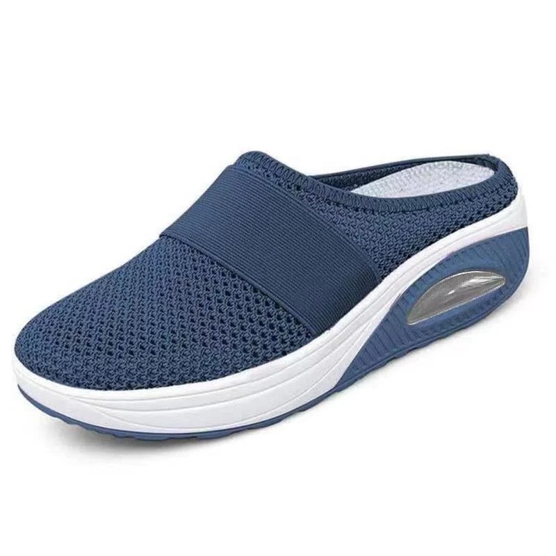 Orthopedic Slippers with Molded Footbed and Ventilated Upper for Indoor Wear for Women