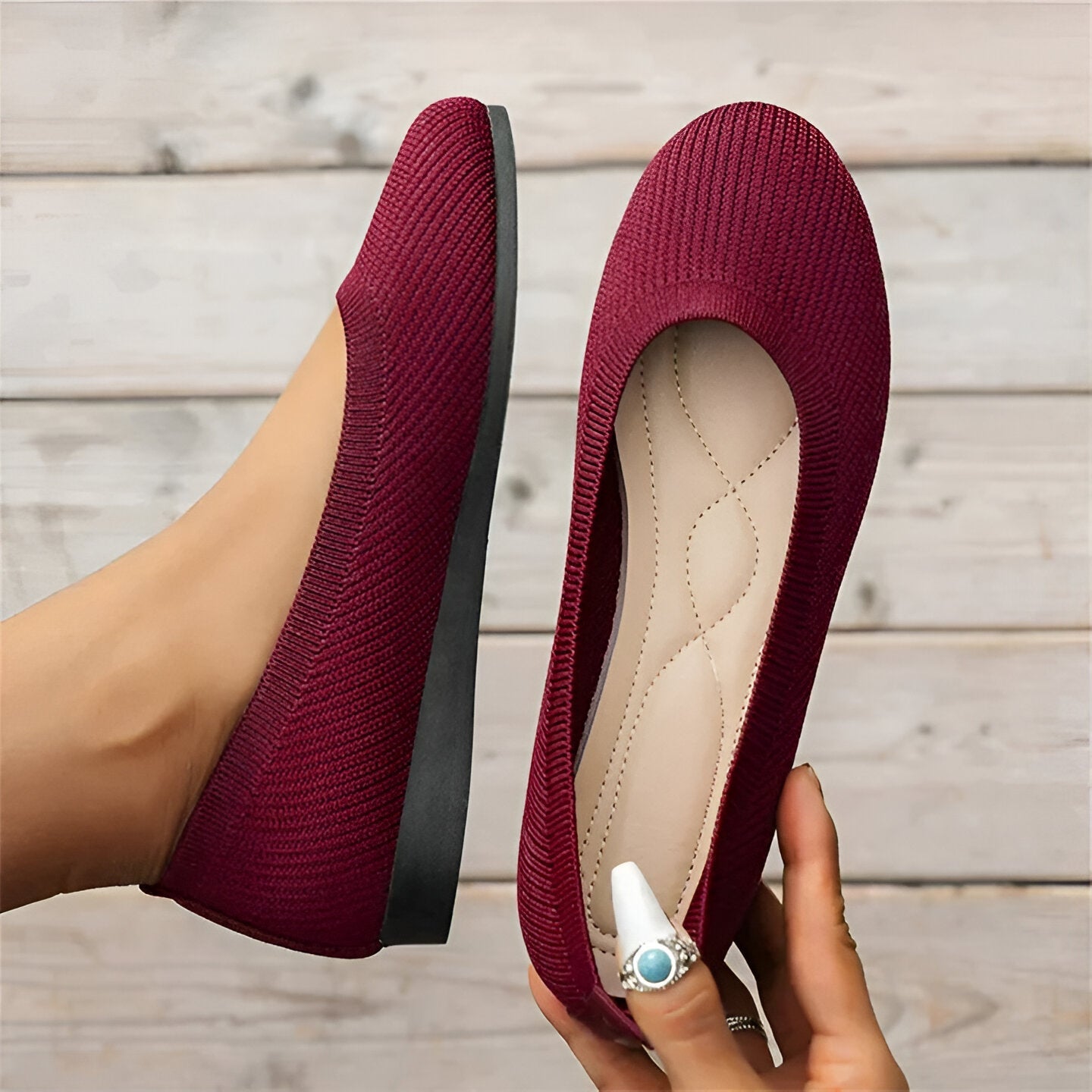 Women's Slip On Shoes with Memory Foam Insole