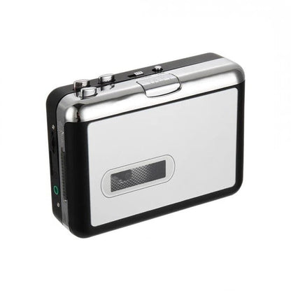 Cassette Tape to USB Converter with Stereo Recording and Dual Mode Operation