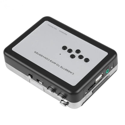 Cassette Tape to USB Converter with Stereo Recording and Dual Mode Operation