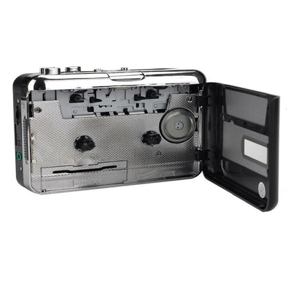 Cassette Tape to USB Converter with Stereo Recording and Dual Mode Operation