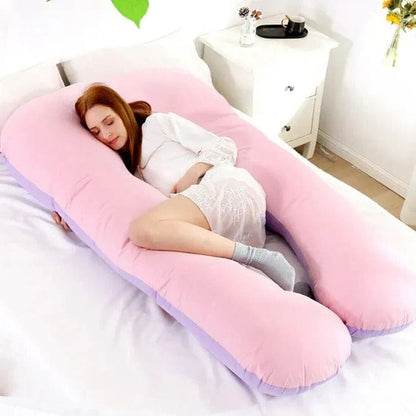 Full Body Memory Foam Pillow with Adjustable Fill and Machine Washable Cover