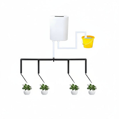 Automatic Plant Watering Controller with Programmable LCD and Rechargeable Battery