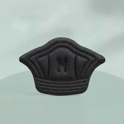 Heel Grips with Self Adhesive Backing and Adjustable Cut Design, Trimmable