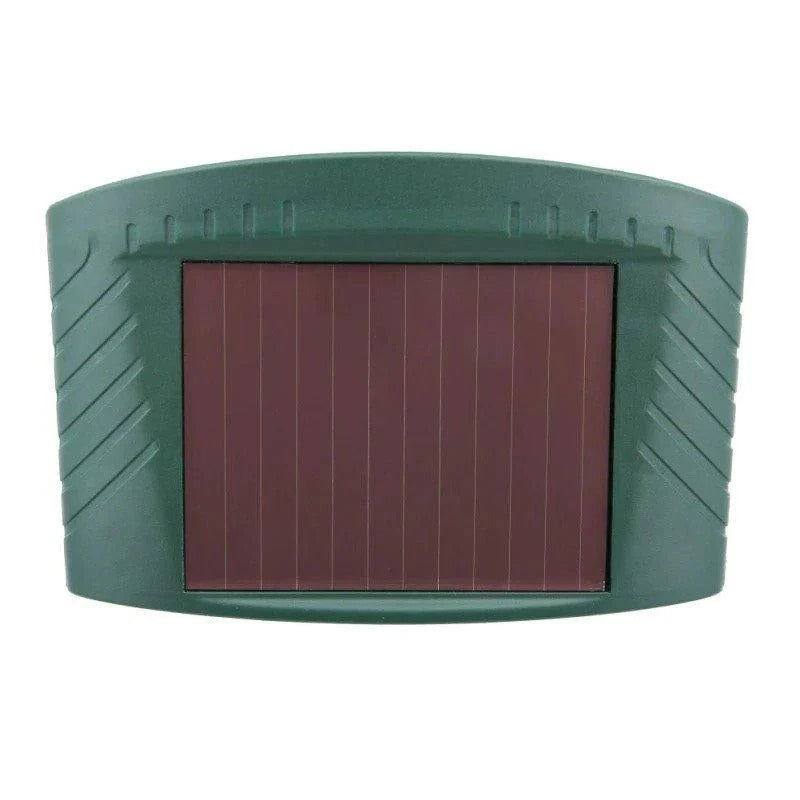 Motion Activated Garden Repeller with Ultrasonic Sound and Flashing Lights, Solar Powered