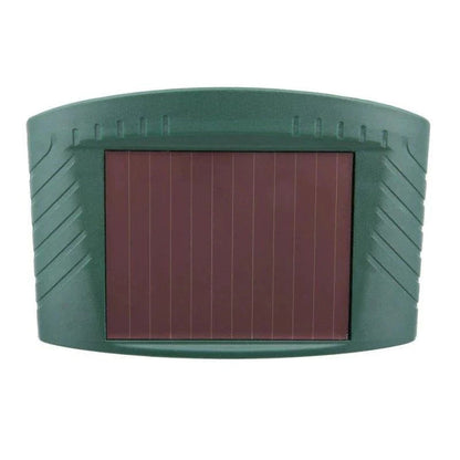 Motion Activated Garden Repeller with Ultrasonic Sound and Flashing Lights, Solar Powered